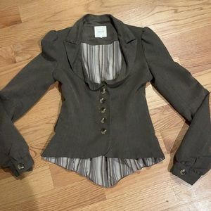 Vintage Michele Mason Corset Ruched jacket